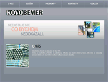 Tablet Screenshot of kovobemer.cz